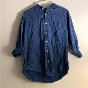 Cotton On Men’s M Blue Casual Button Down